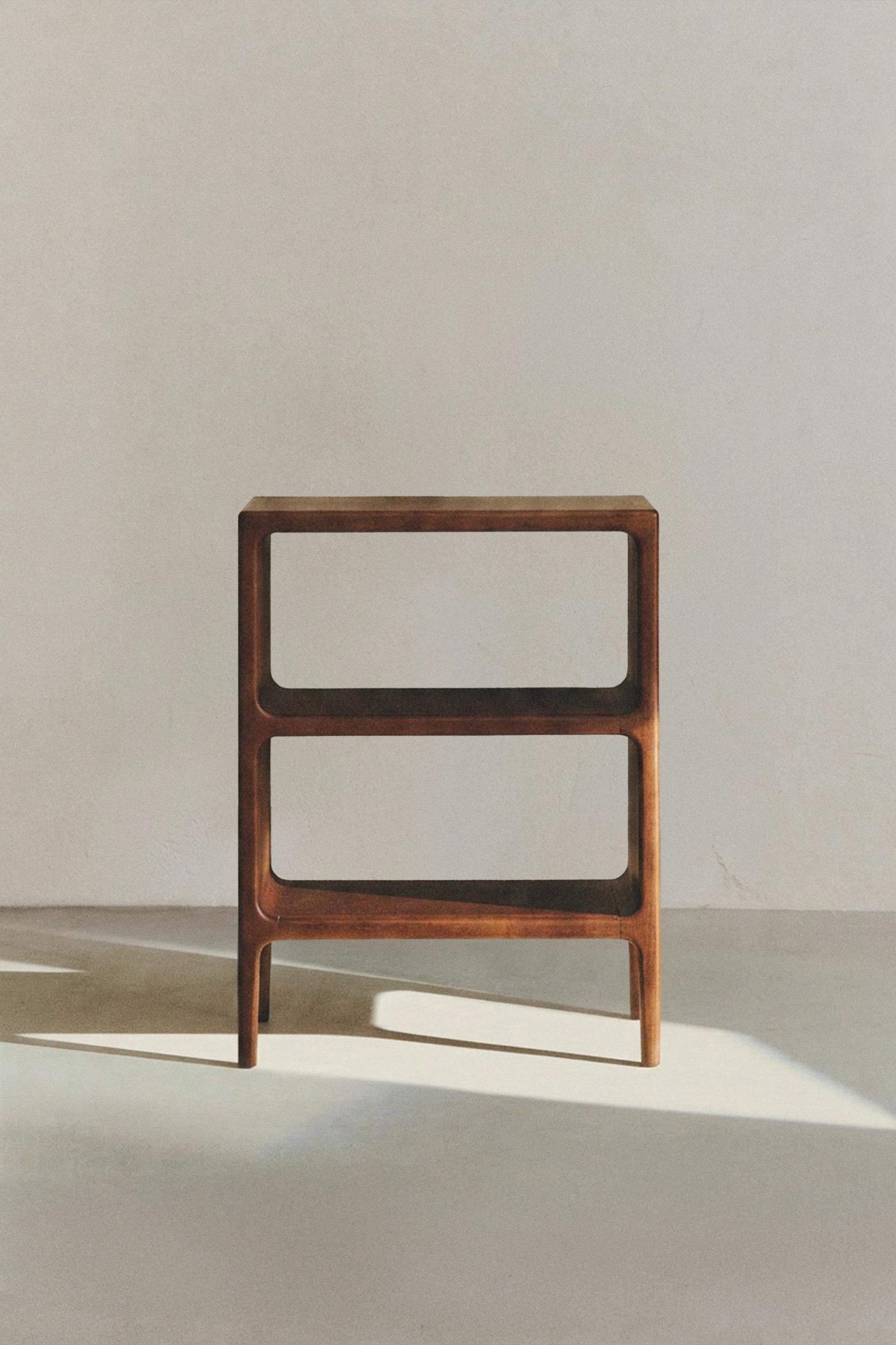 MEUBLE D’APPOINT INDIVIDUEL BOIS FONCÉ