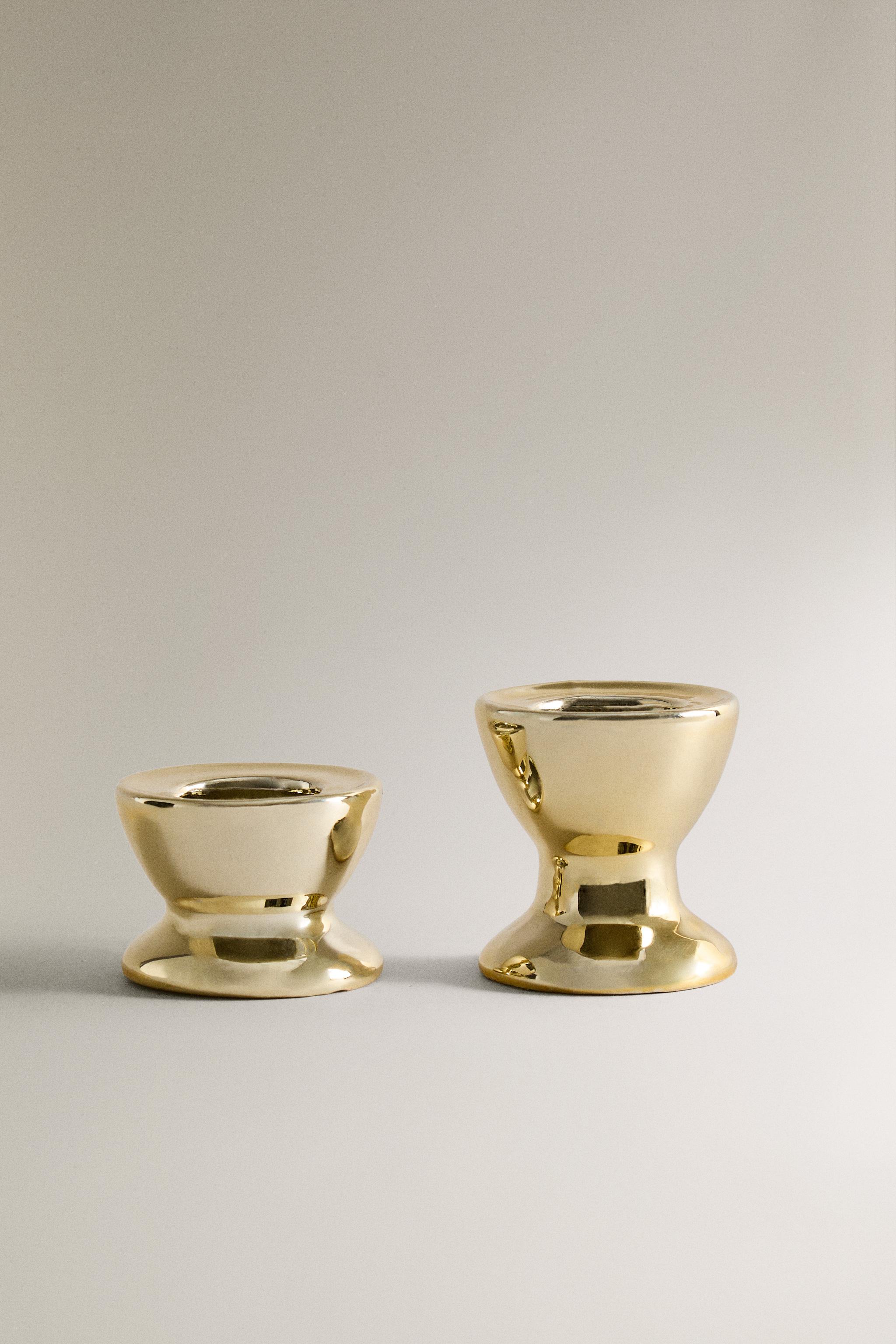 キャンドルホルダー　ゴールド Amazon.co.jp: ゴールド奉納キャンドルホルダー 12個 アソートゴールド