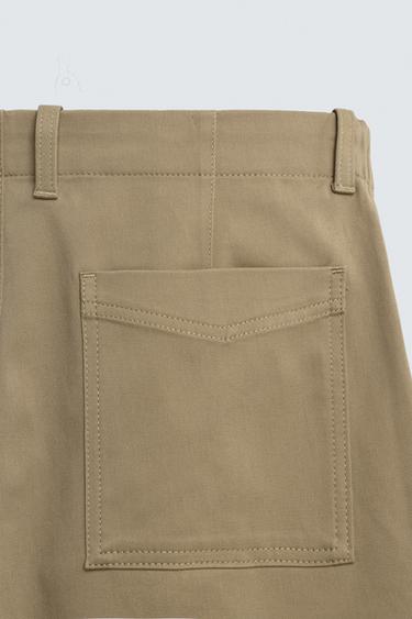 PANTALON CHINO STRAIGHT FIT - Sable de Zara - Image 8