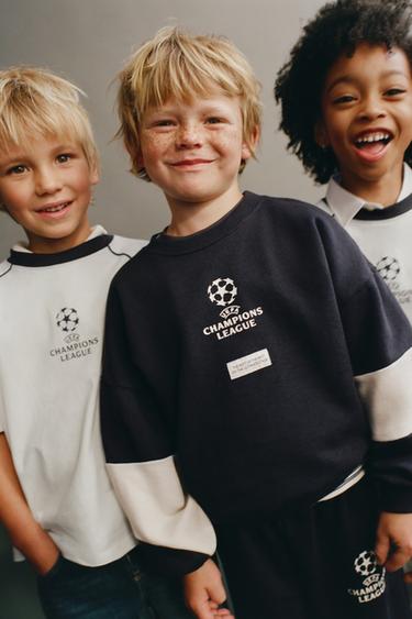 PANTALLONA JOGGER UEFA CHAMPIONS LEAGUE ® - Blu marinari e errët nga Zara