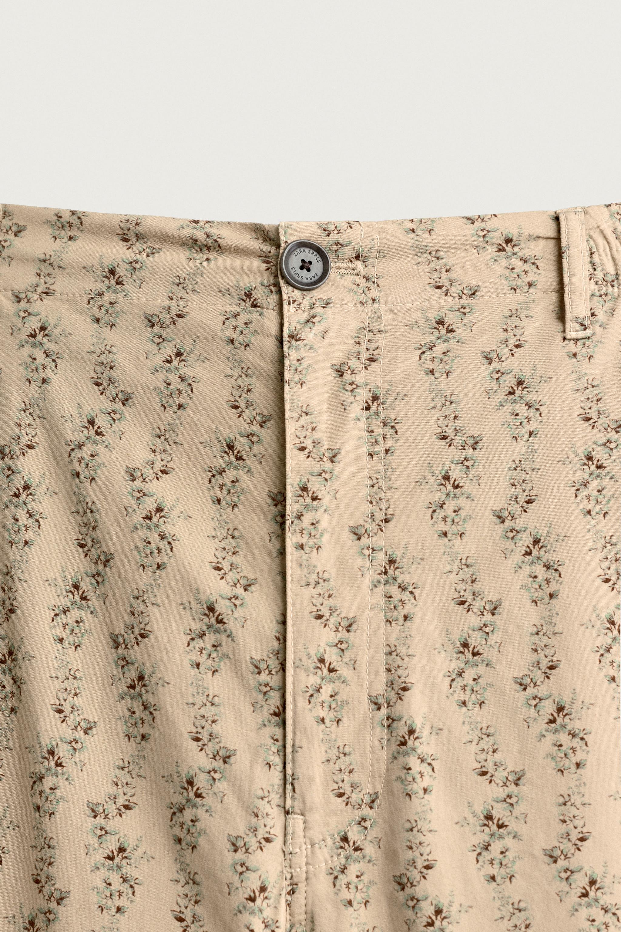 Мужские брюки Zara BLLN FLWR PNT — фото 5