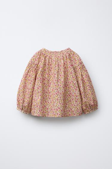 FLORAL PRINT BLOUSE - Multicoloured by Zara - Image 1