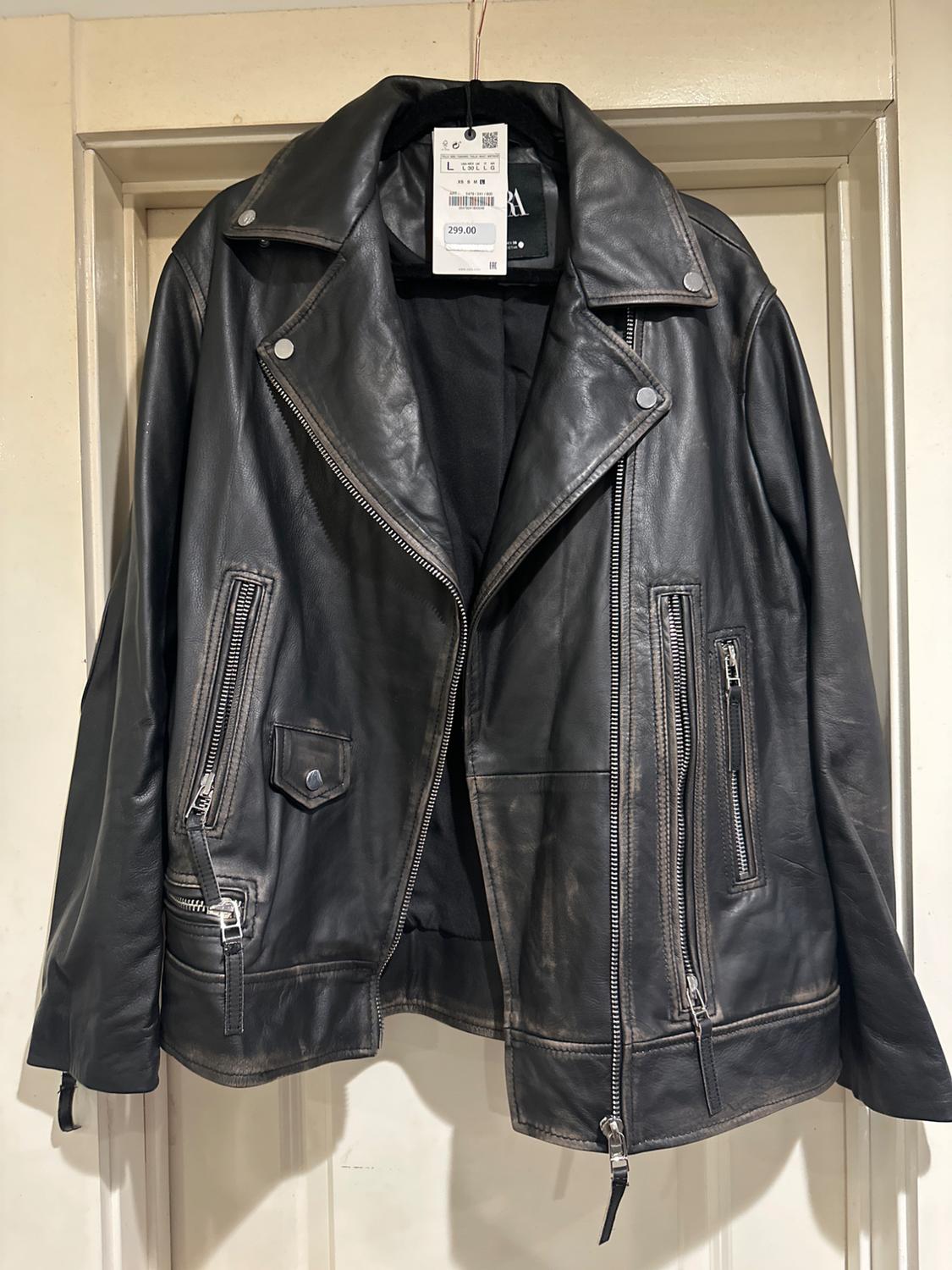 ANTIQUED LEATHER JACKET LIMITED EDITION