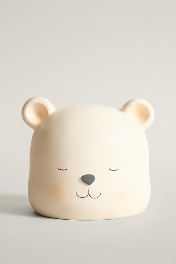 LÁMPARA QUITAMIEDOS INFANTIL OSO - Beige de Zara - Imagen 0