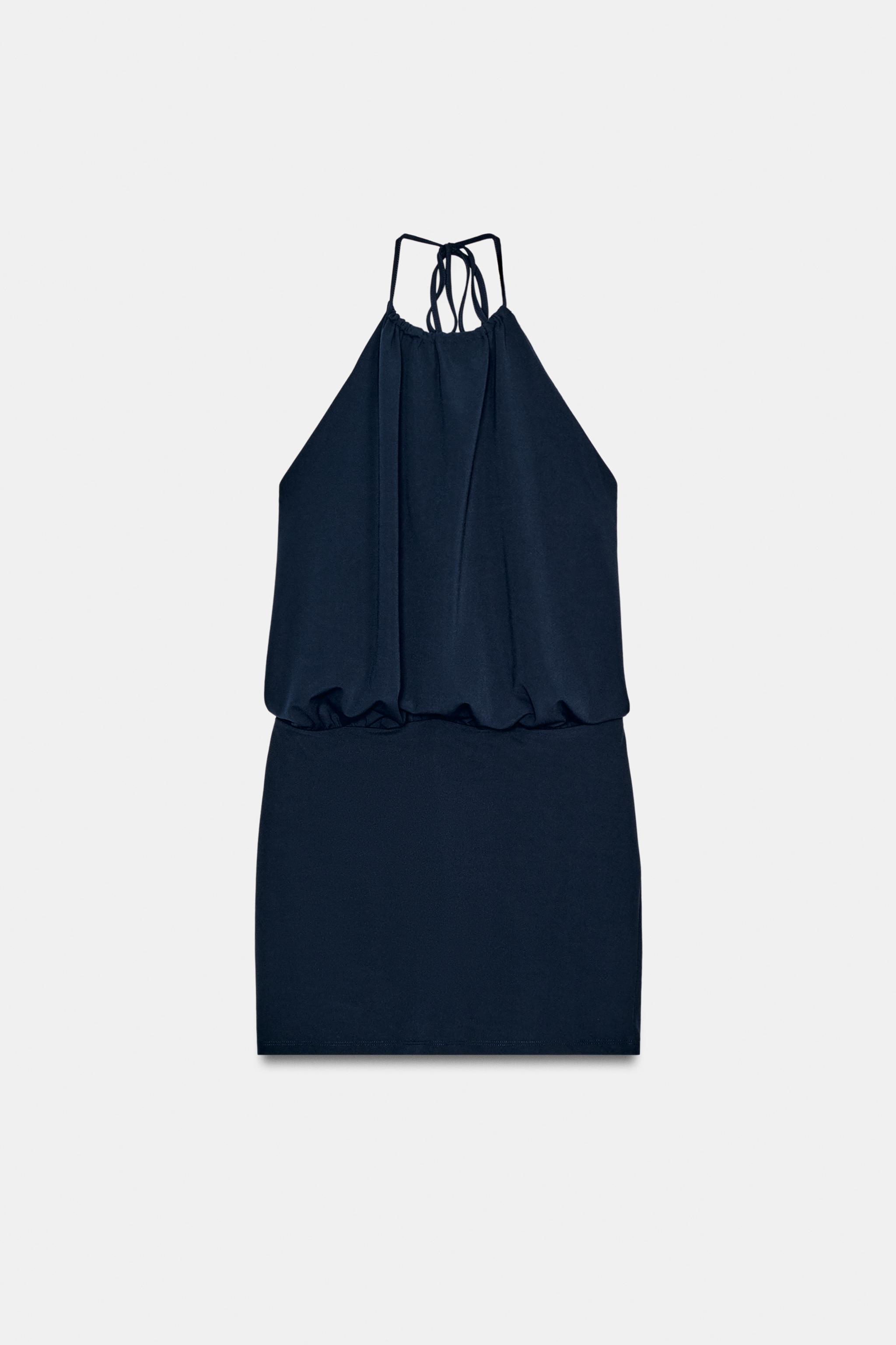 ROBE FLUIDE À ENCOLURE AMÉRICAINE