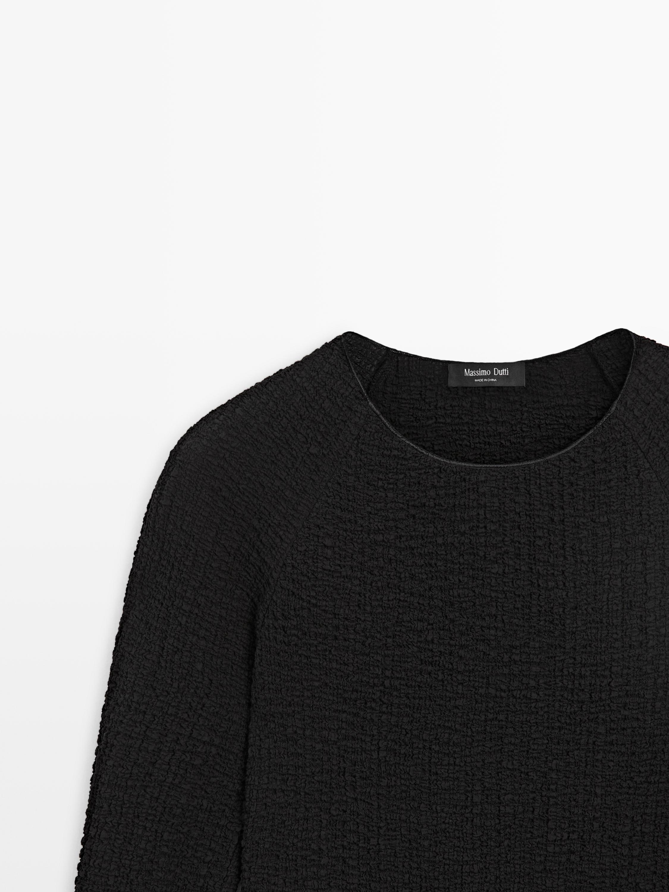 T-shirt with tie detail