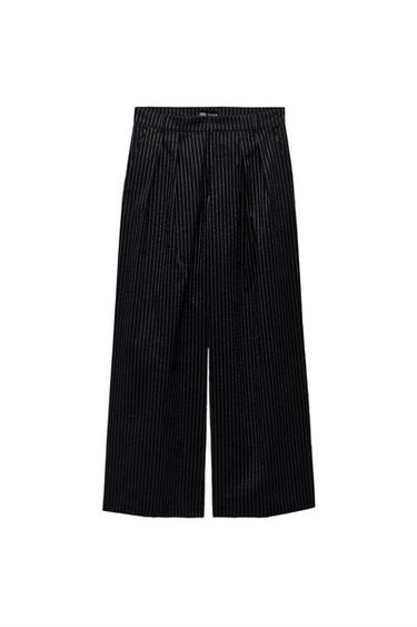 FULL LENGTH PINSTRIPE PANTS
