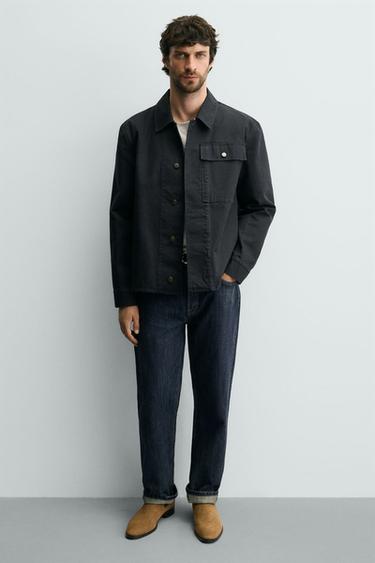 BOTA CHELSEA DE COURO - Marrom da Zara - Imagem 0