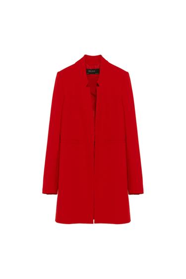 INVERTED LAPEL FROCK COAT