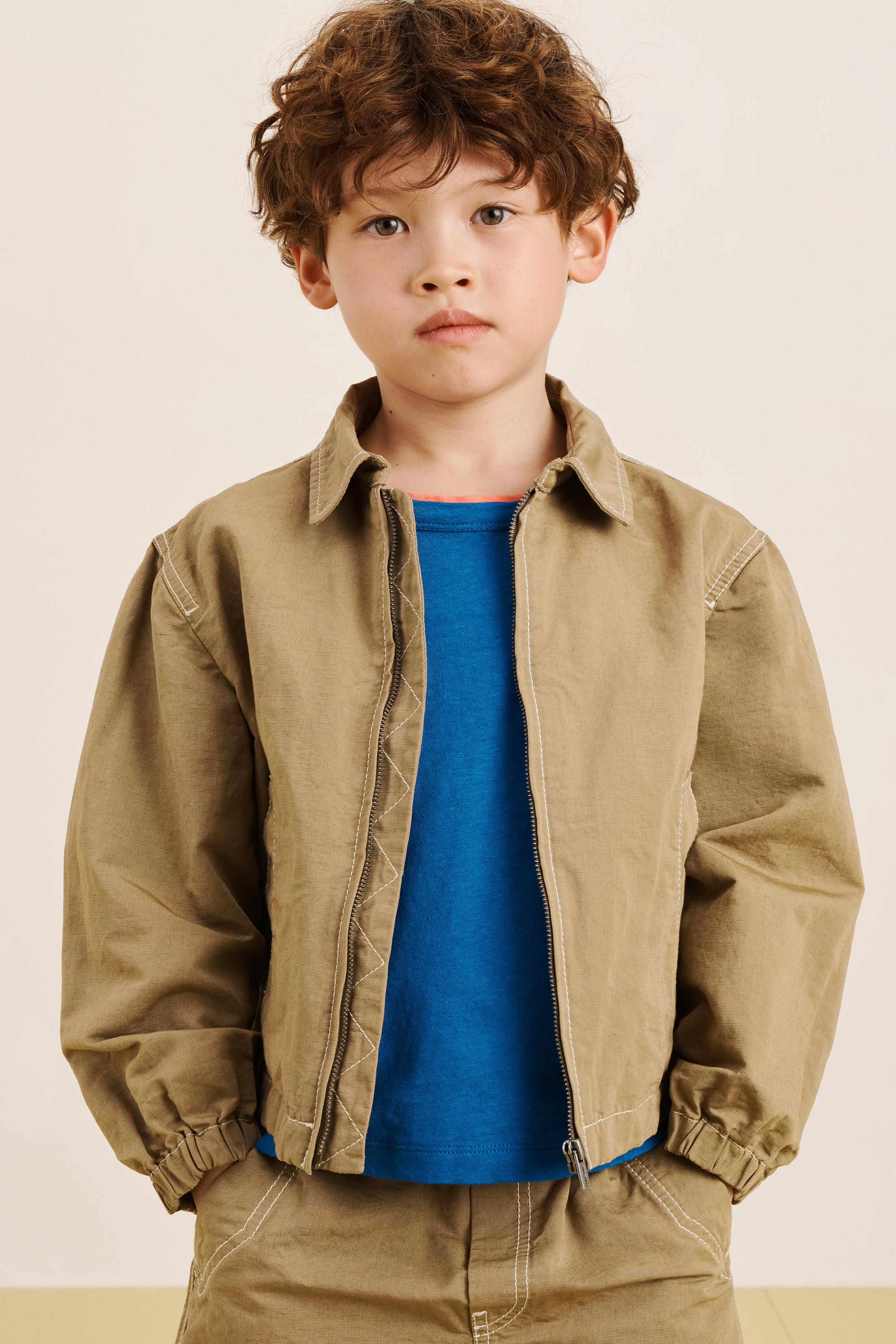 ZARAボンバージャケット カーキ 春アウター 新品タグ付き ZARA オーバーサイズボンバージャケット カーキ メンズ｜Yahoo!フリマ