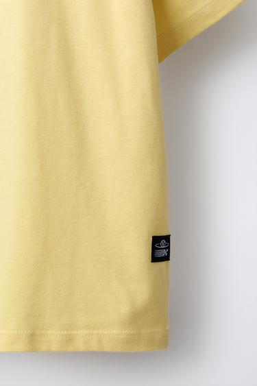 CAR PRINT T-SHIRT - Yellow de Zara - Image 3