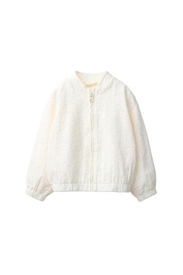 CAZADORA BORDADO SHIFFLY - Crudo de Zara