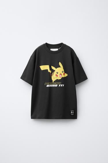 CAMISETA ESTAMPADA PIKACHU POKÉMON ™ - Antracita oscuro de Zara