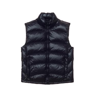100% FEATHER WATER-REPELLENT DOWN GILET - Dark navy by Zara
