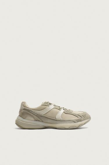 MONOCHROME TRAINERS - Taupe Grey by Zara