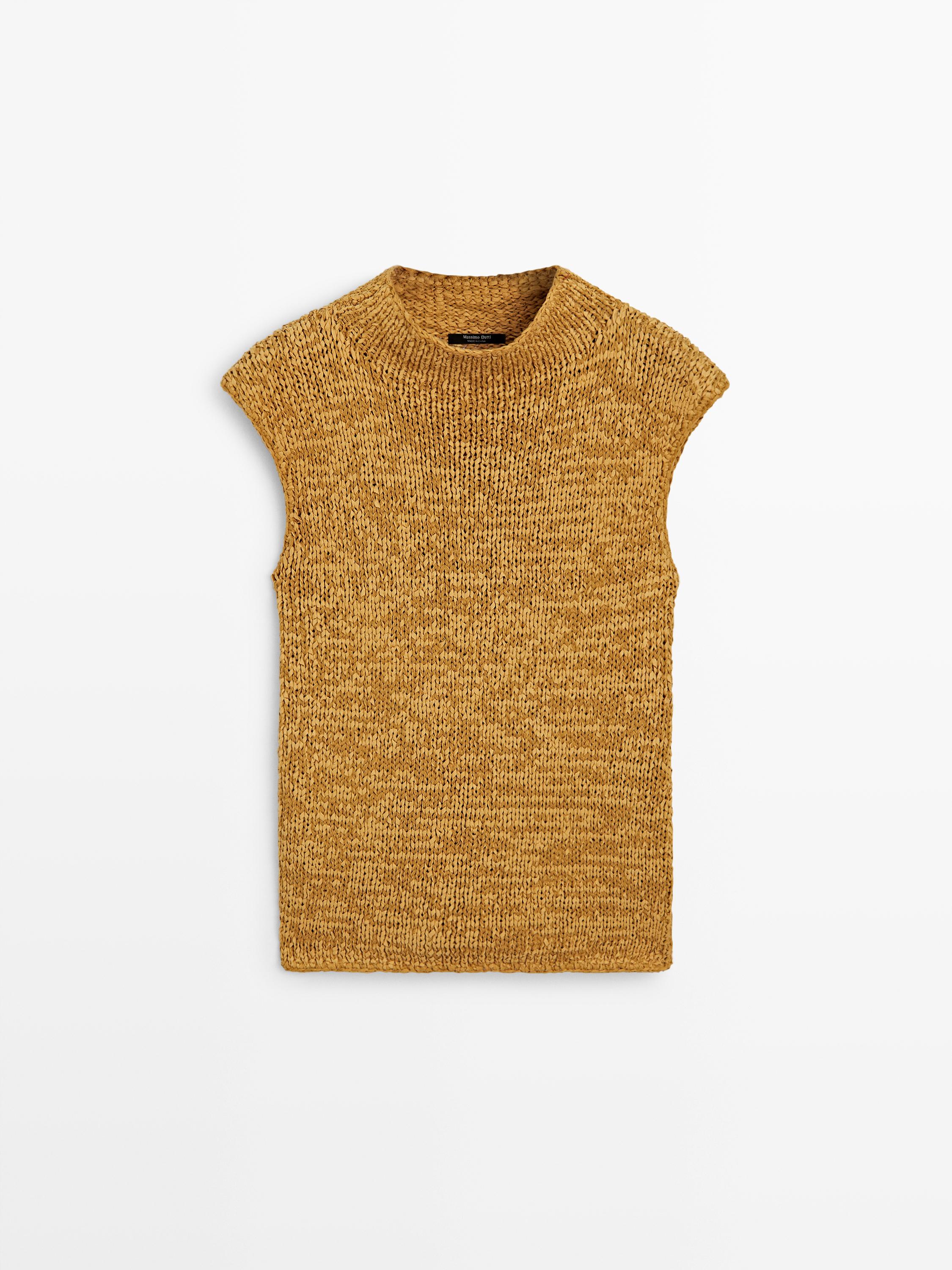 Top en maille de coton