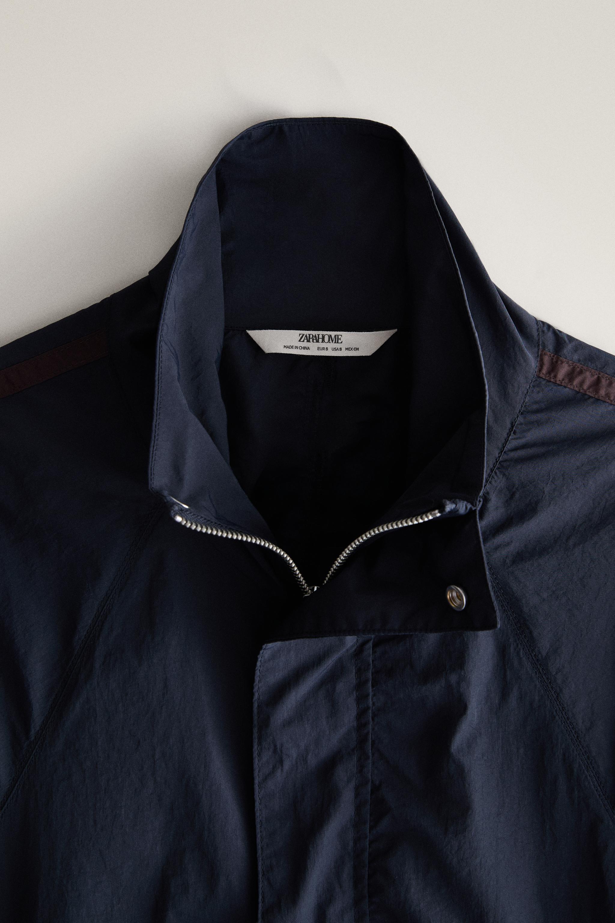 CONTRAST-TRIM CARDIGAN