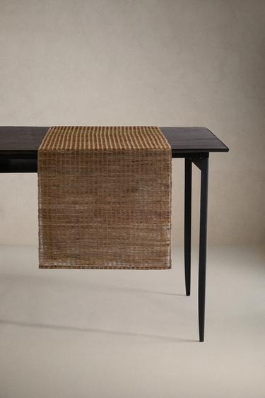 CHEMIN DE TABLE RAMIE - Marron de Zara - Image 0
