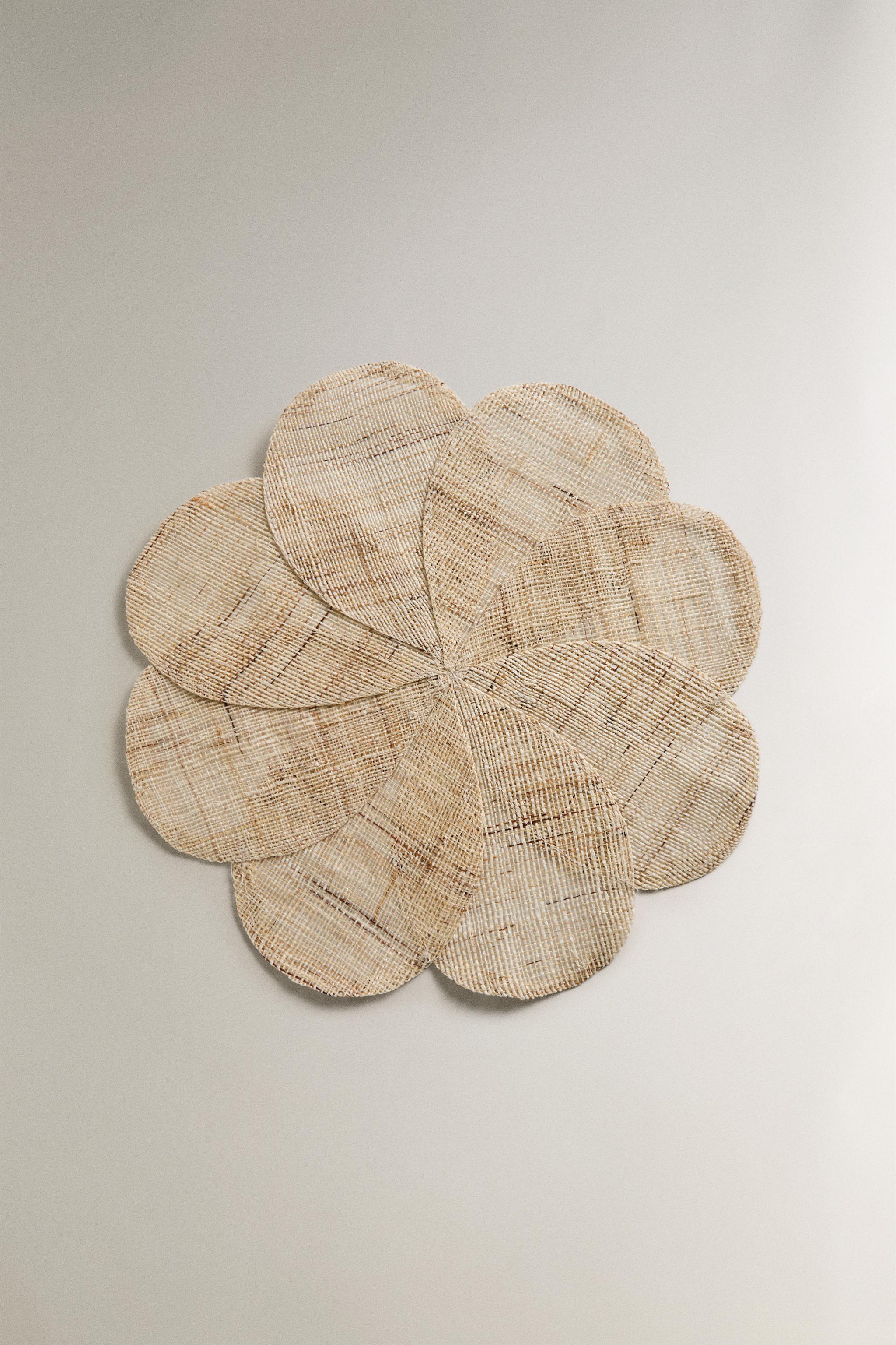 SET DE TABLE FLEUR RAMIE