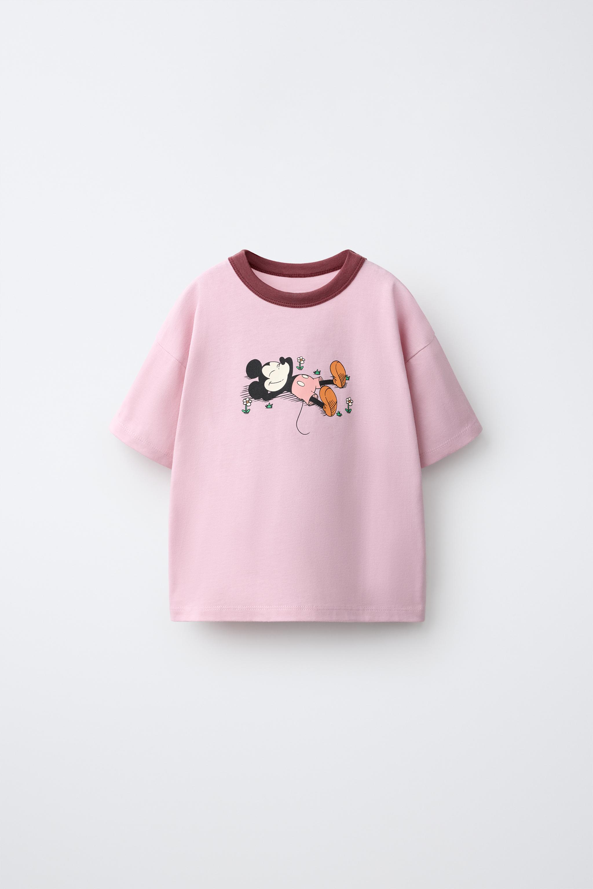 T-SHIRT À IMPRIMÉ ET BRODERIE MICKEY MOUSE © DISNEY