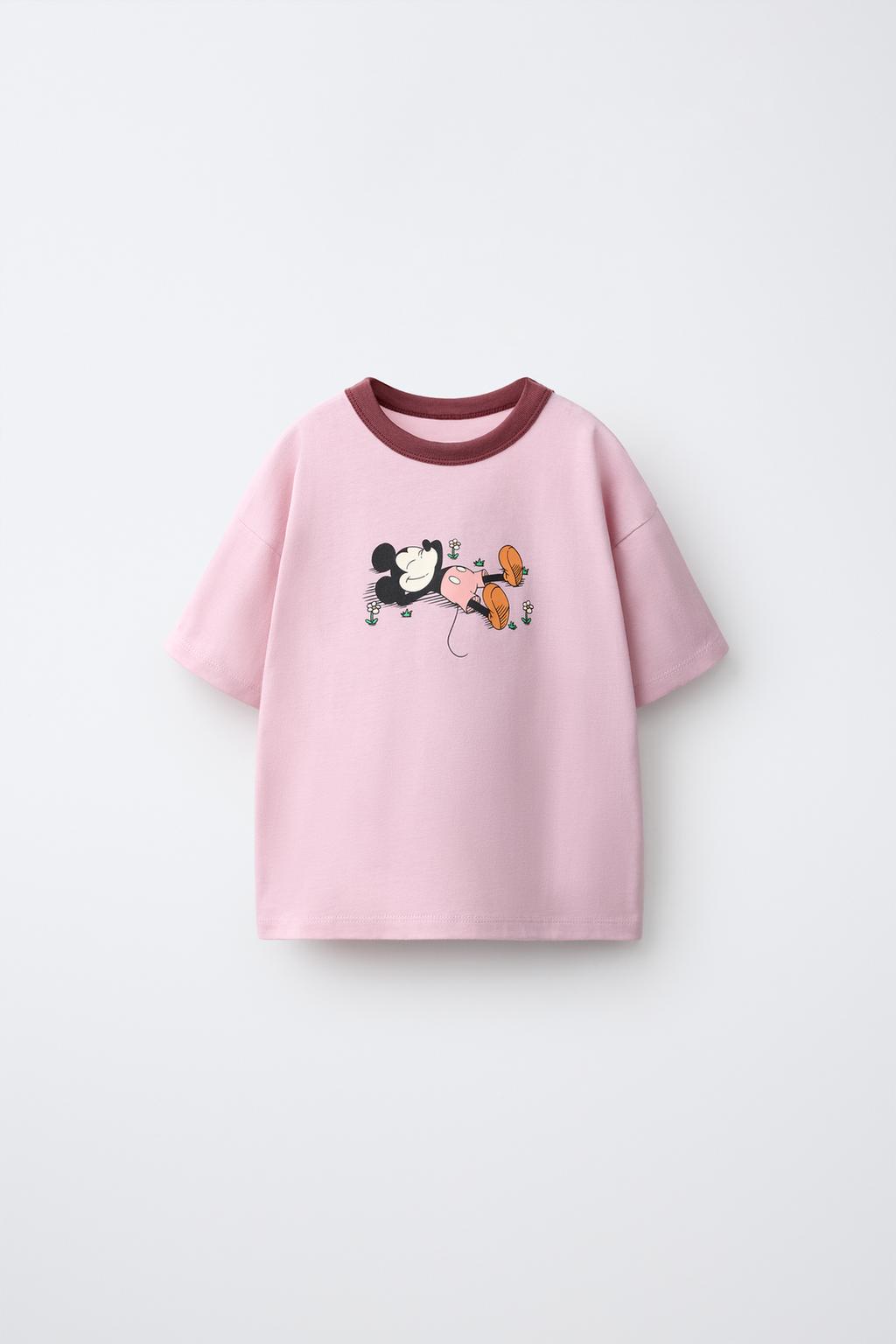 Zara Çap və tikməli köynək Mickey Mouse © Disney