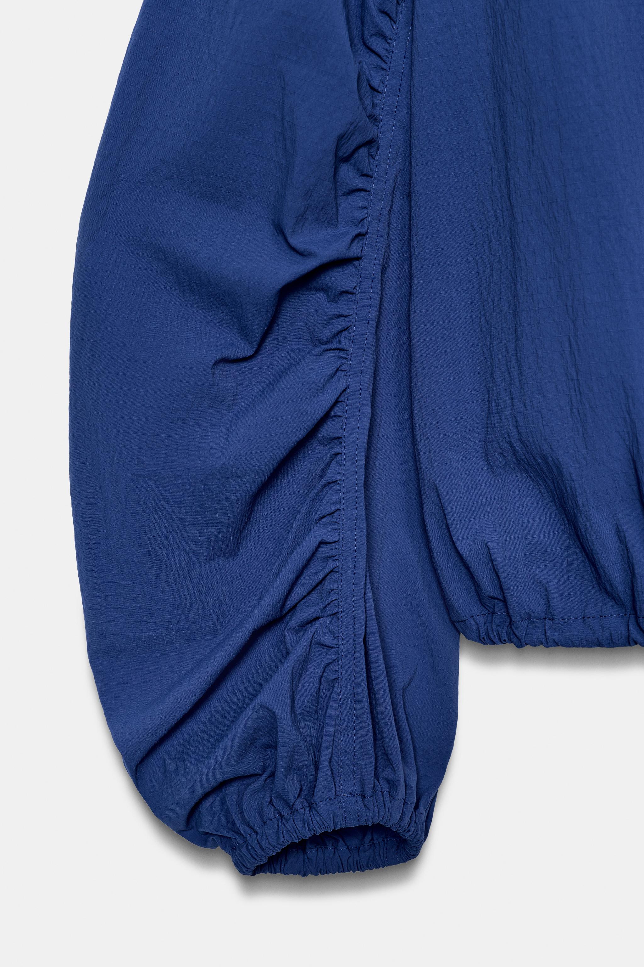 BUTTONED NYLON JACKET