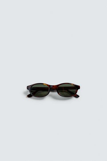 OVAL SUNGLASSES - Tortoiseshell by Zara - Image 6