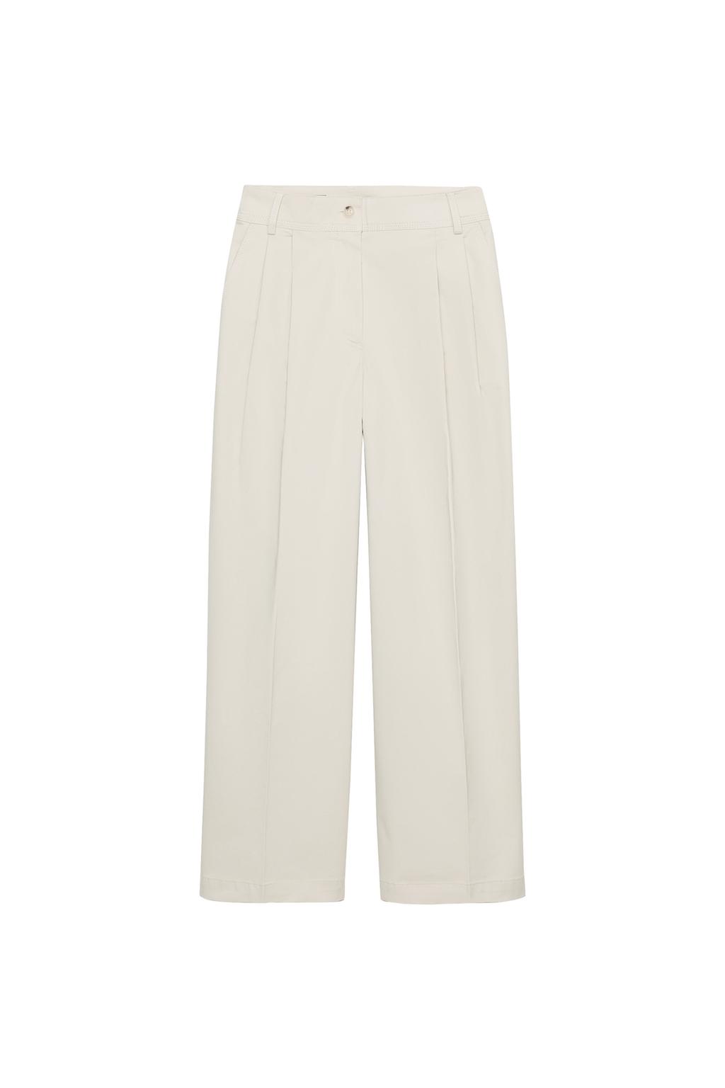 PLEATED BARREL PANTS - image 3