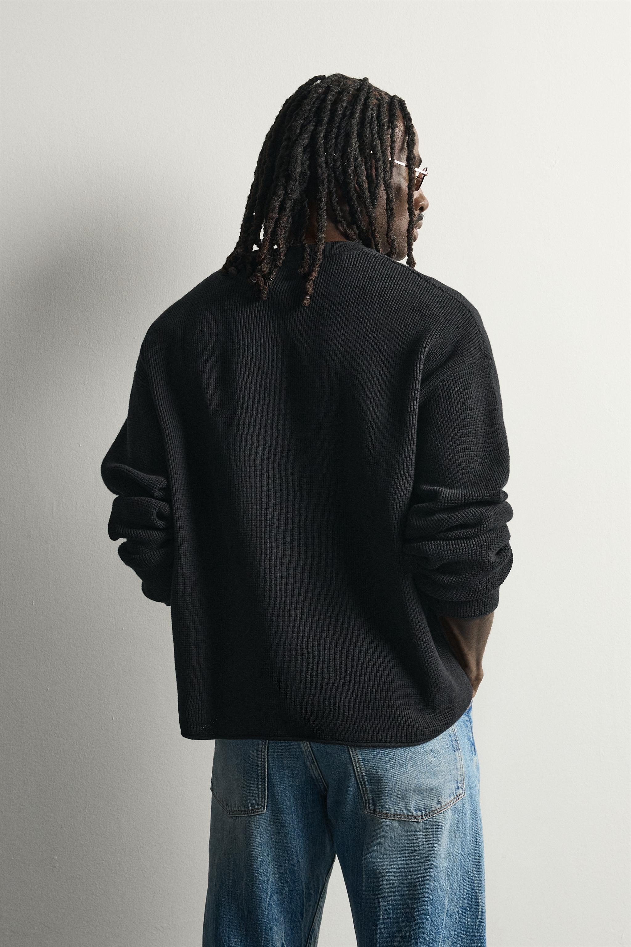 WAFFLE TEXTURE JUMPER