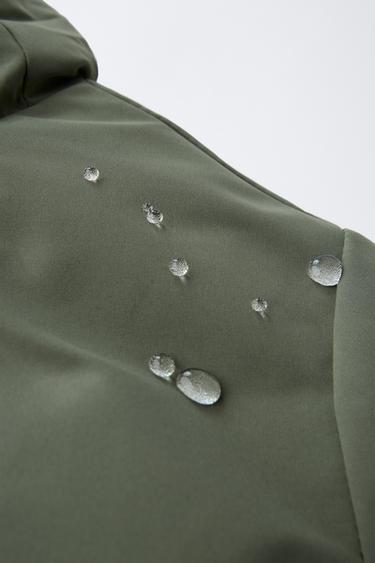 PARKA DÉPERLANTE - Kaki de Zara - Image 8
