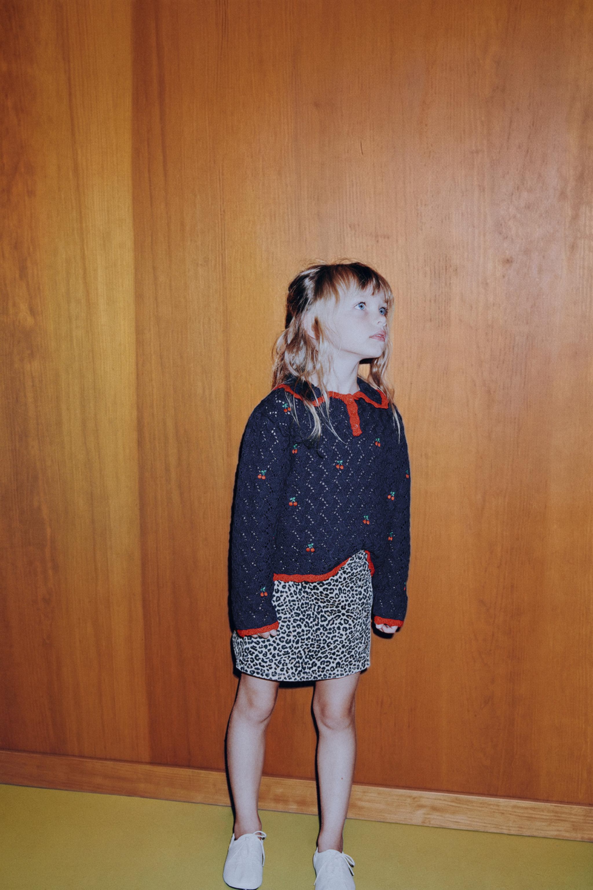 CHERRY POINTELLE KNIT POLO SHIRT