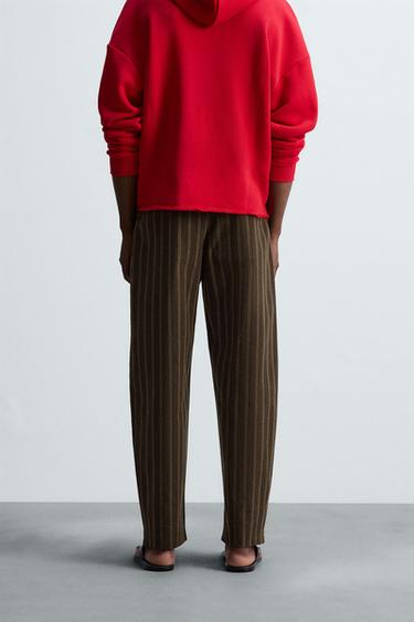 STRIPED BALLOON FIT TROUSERS © OTIS KWAME KYE QUAICOE - Brick by Zara - Image 2