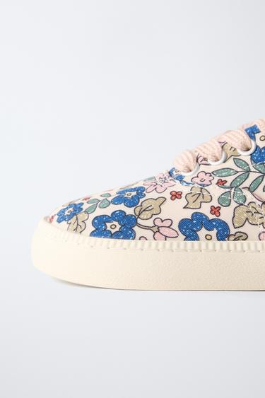 TENNIS FLEURS - Blanc écru de Zara - Image 3