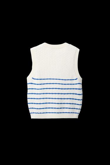TOP PUNTO RAYAS - Crudo de Zara