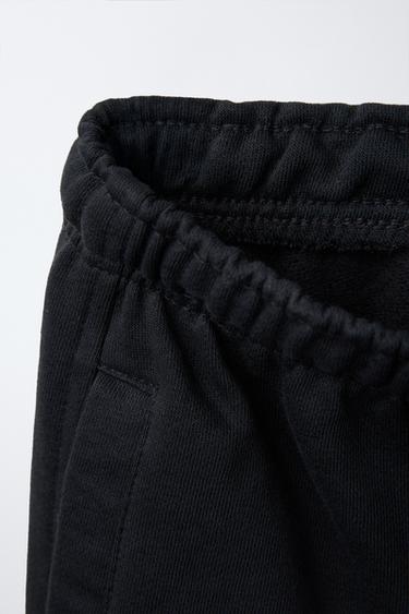 PANTALON DE JOGGING INSCRIPTION BRODÉE - Gris anthracite de Zara - Image 3