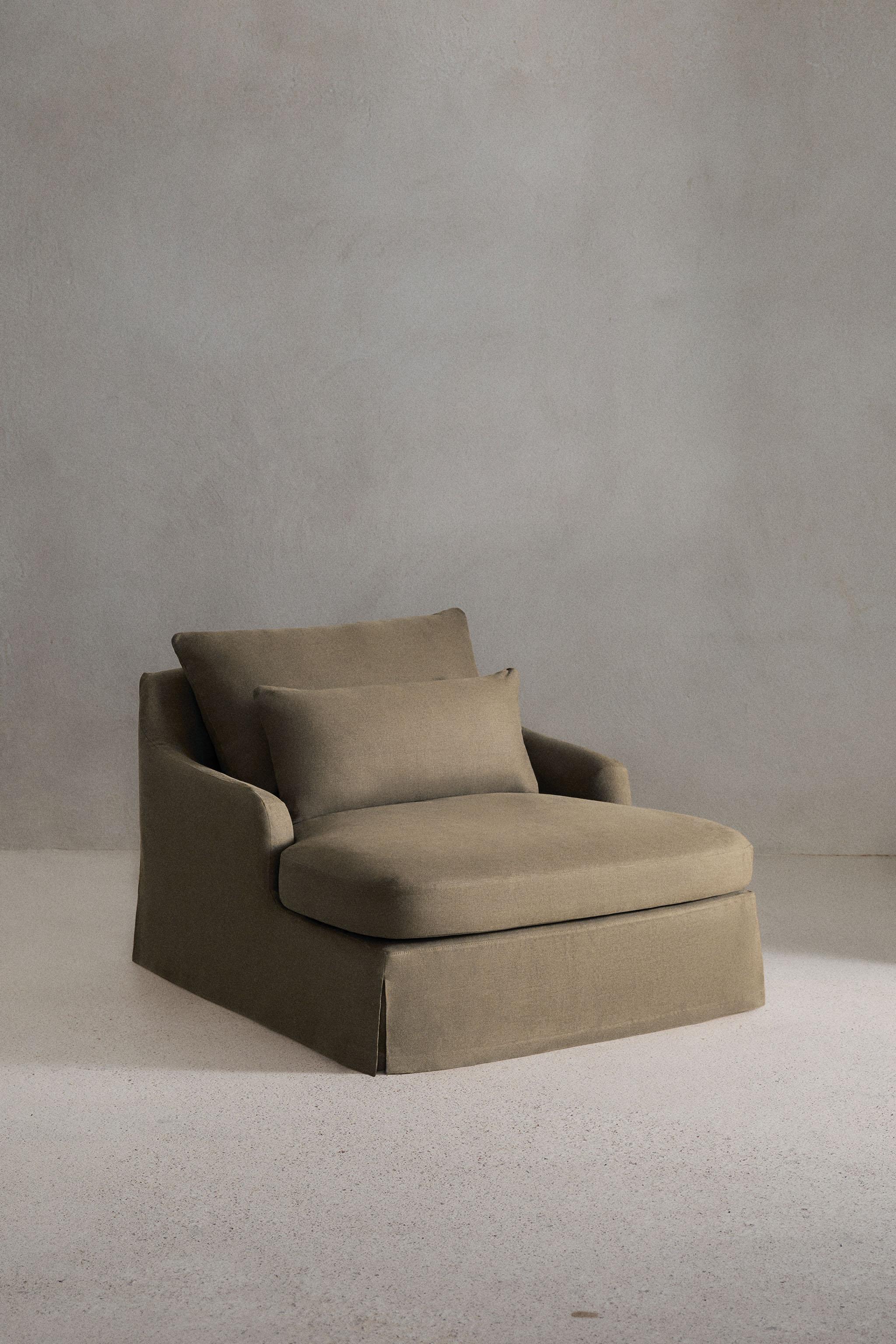 ZARA HOME レザー 1人掛けフォールディングチェア ソファ - メルカリ