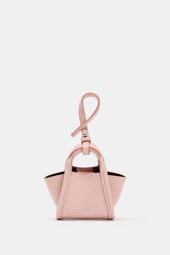 MINI HANDBAG CHARM - Pink by Zara - Image 0