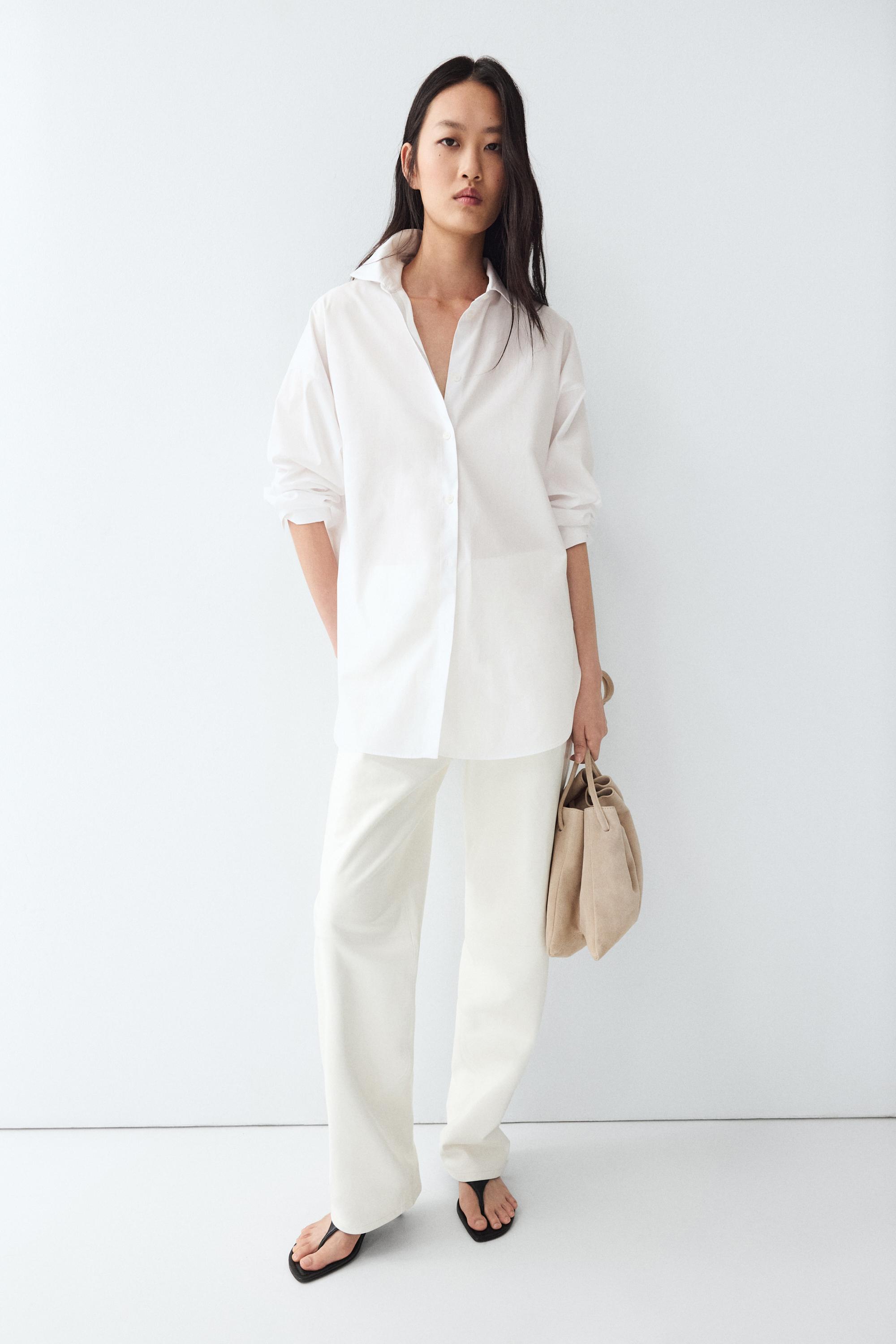 100% cotton poplin shirt