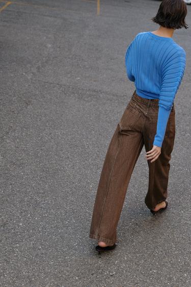 JEAN Z1975 LARGE TAILLE NORMALE - Rouille de Zara - Image 2