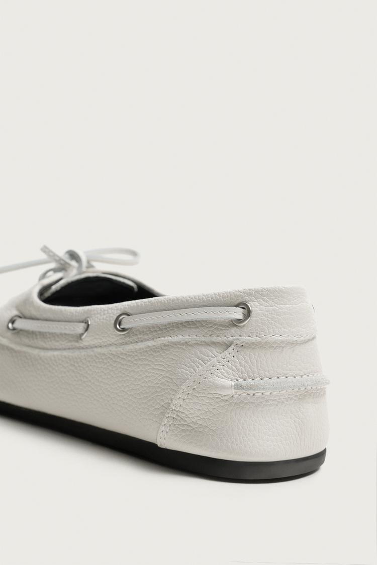 Zapatos náuticos de cuero 7