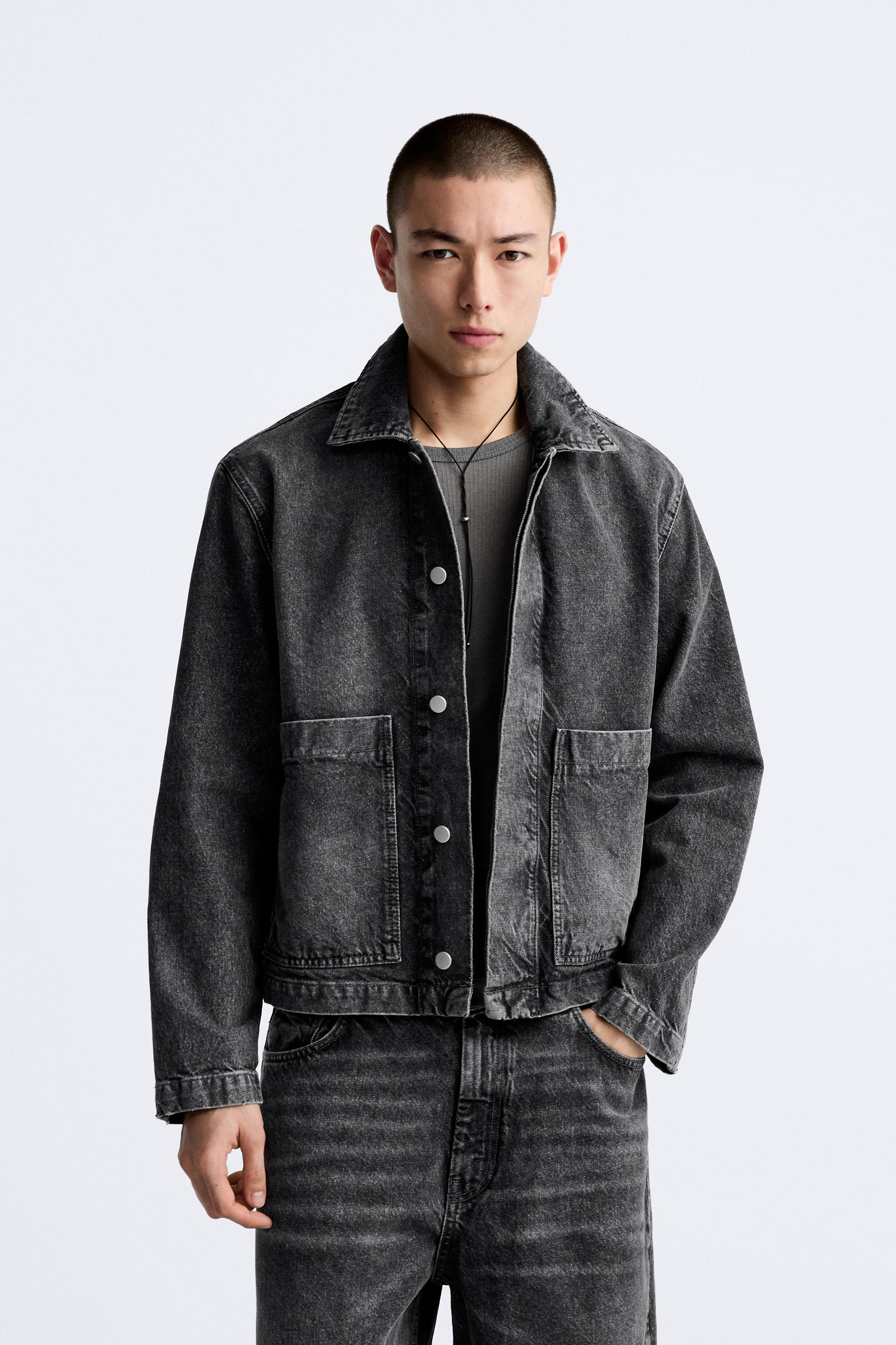 Mens deals gray jacket