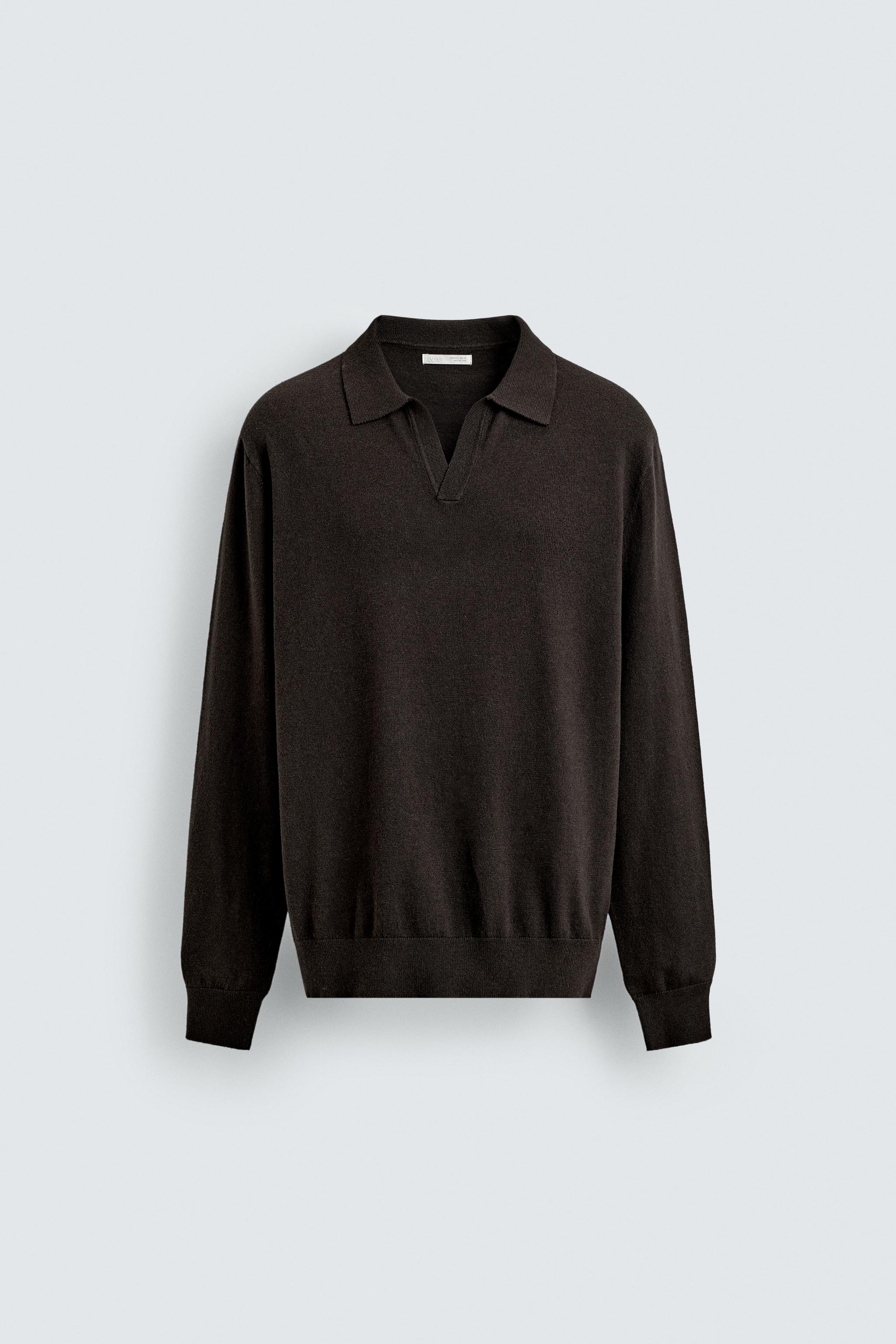 Men´s Long Sleeve Polo Shirts | ZARA Canada