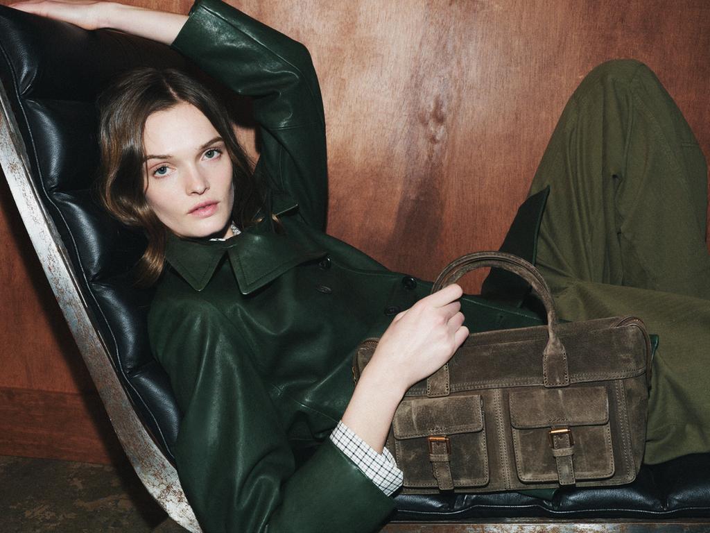 LEATHER POCKET BAG