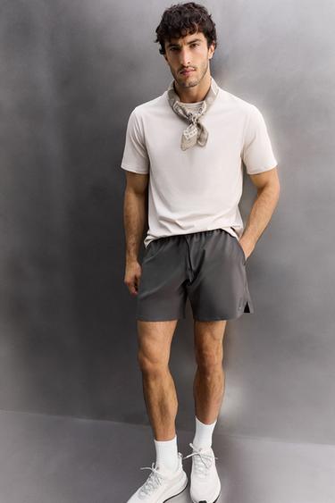 BASIC TRAINING SHORTS - Anthracite grey by Zara - Image 5
