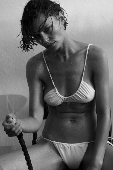 PLAIN BIKINI BOTTOMS WITH TIES - Ecru by Zara