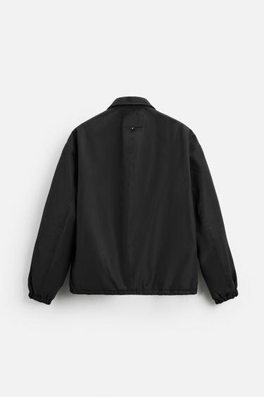 PUFFER TECHNICAL JACKET - Black by Zara - Image 6