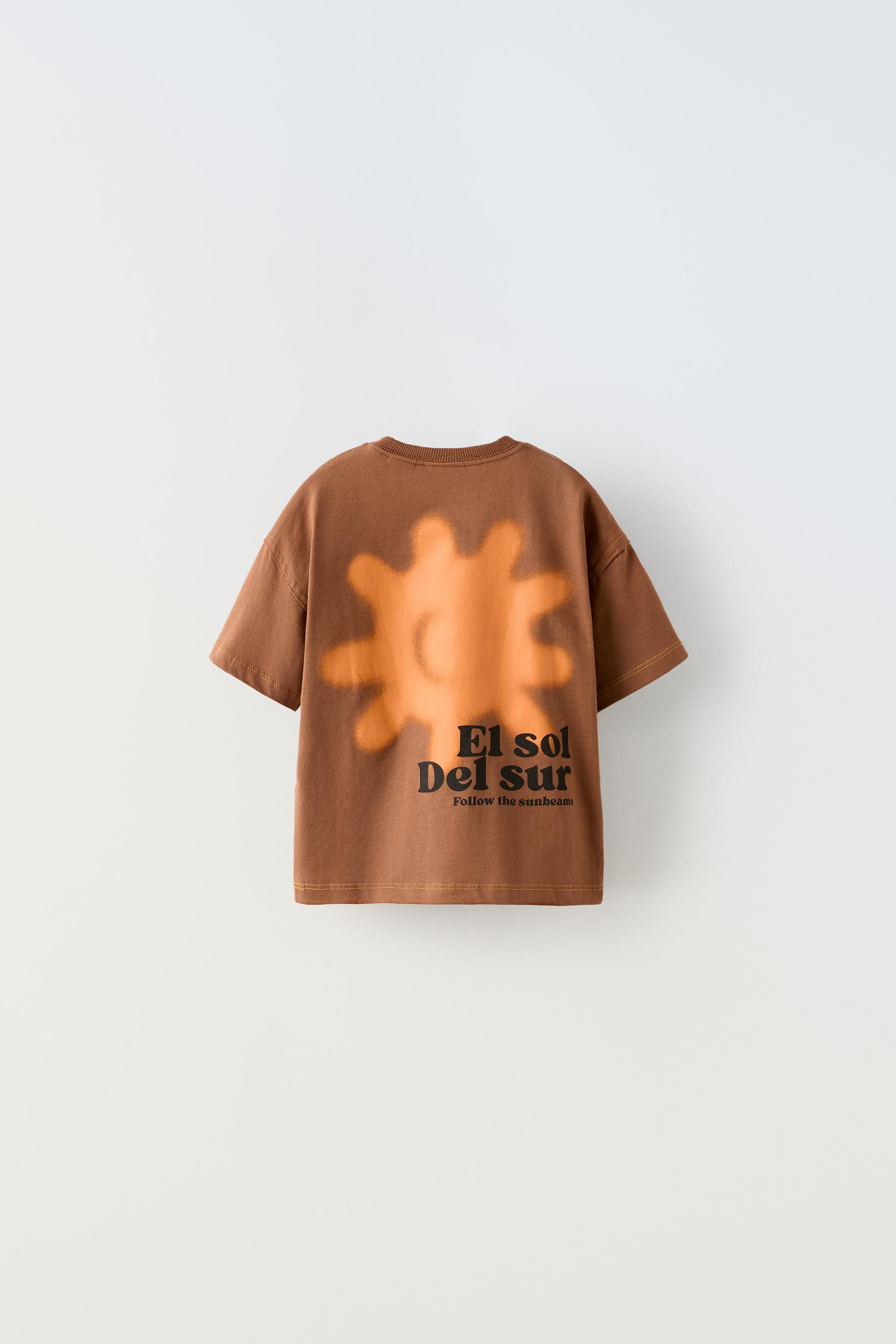 サンTシャツ - ブラウン | ZARA Japan / 日本