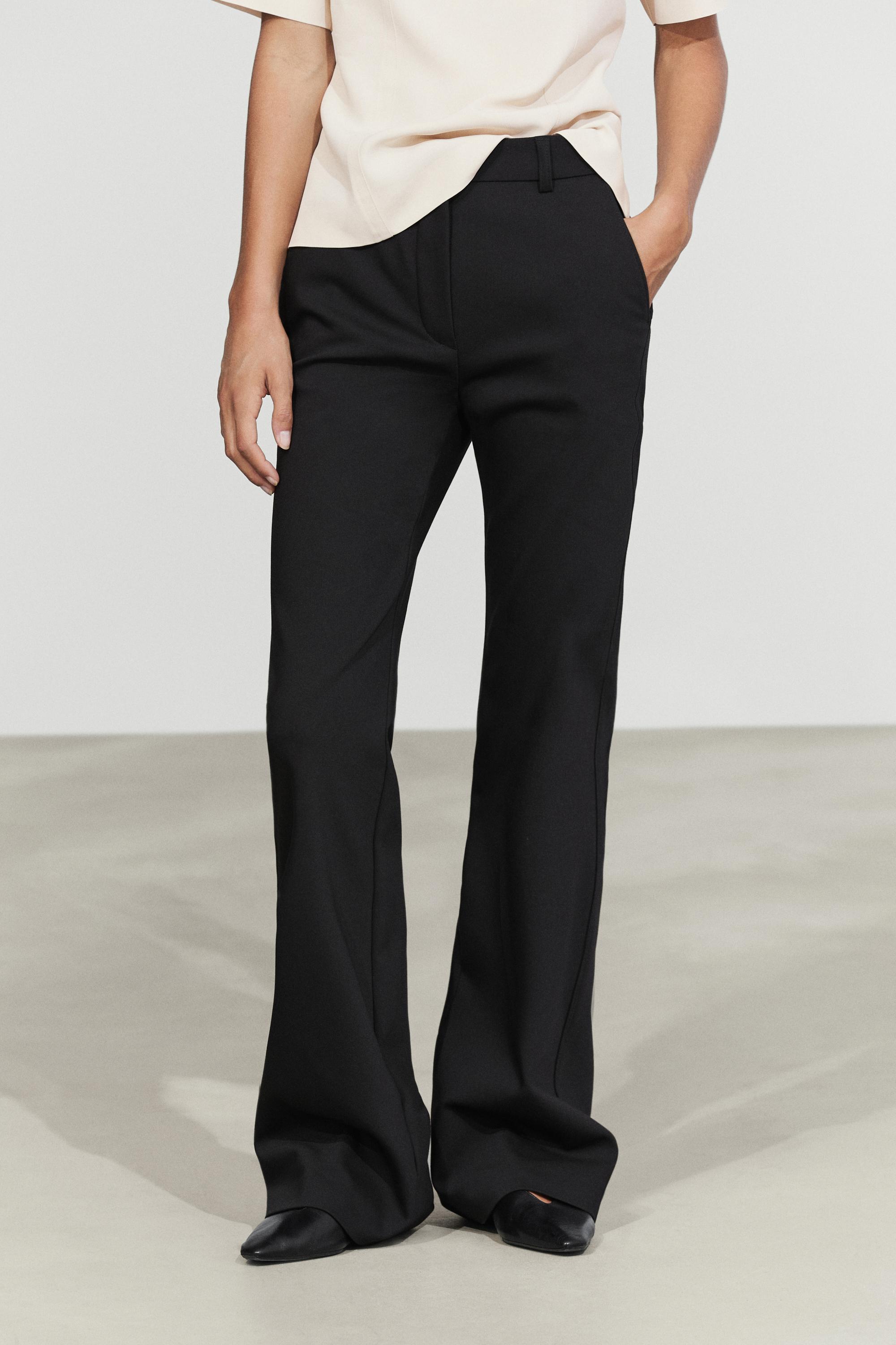 Technical flare fit pants