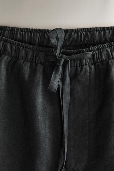 LINEN SHORTS - Mid-grey by Zara - Image 2