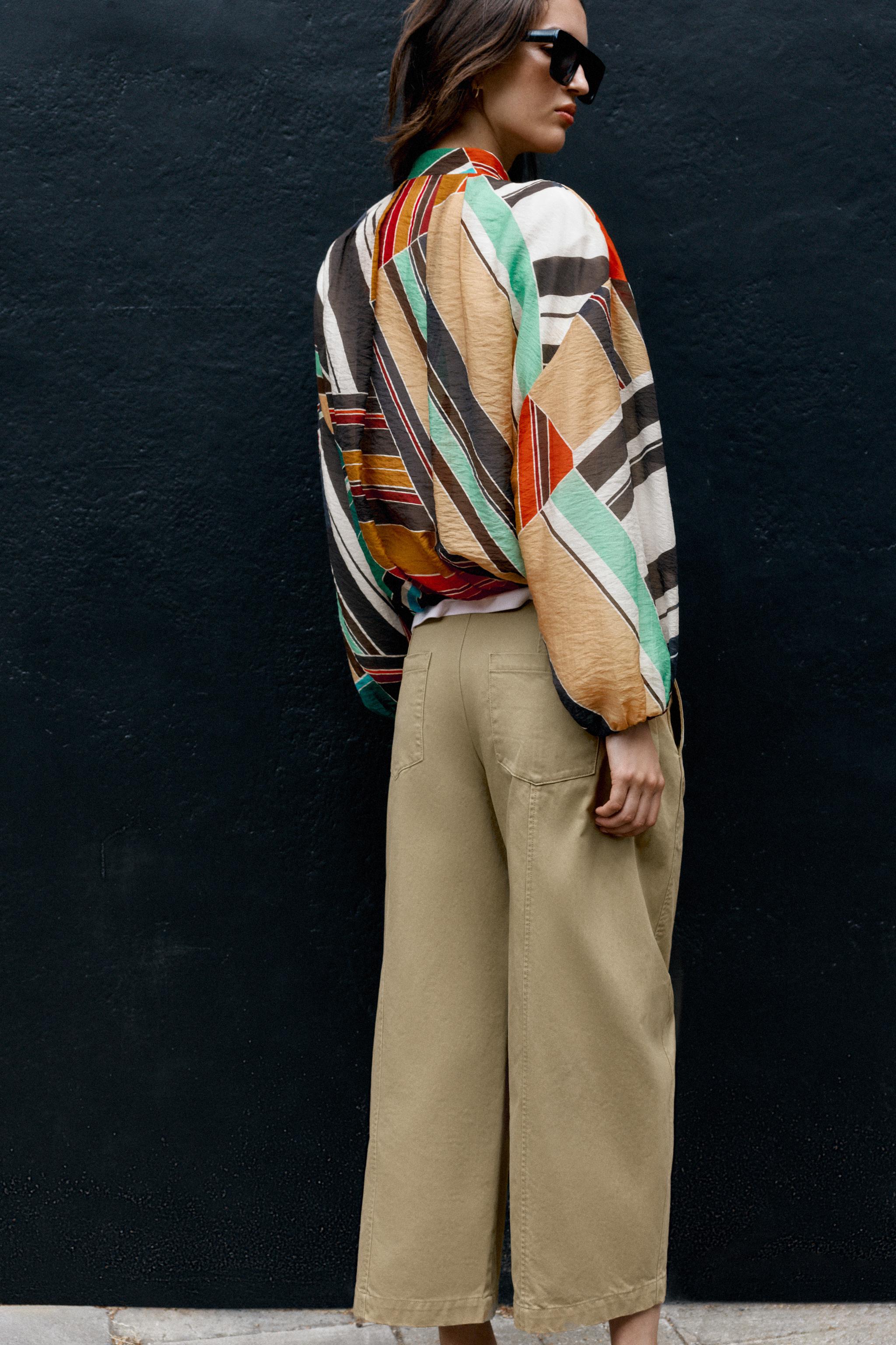 BLOUSON BOMBER IMPRIMÉ